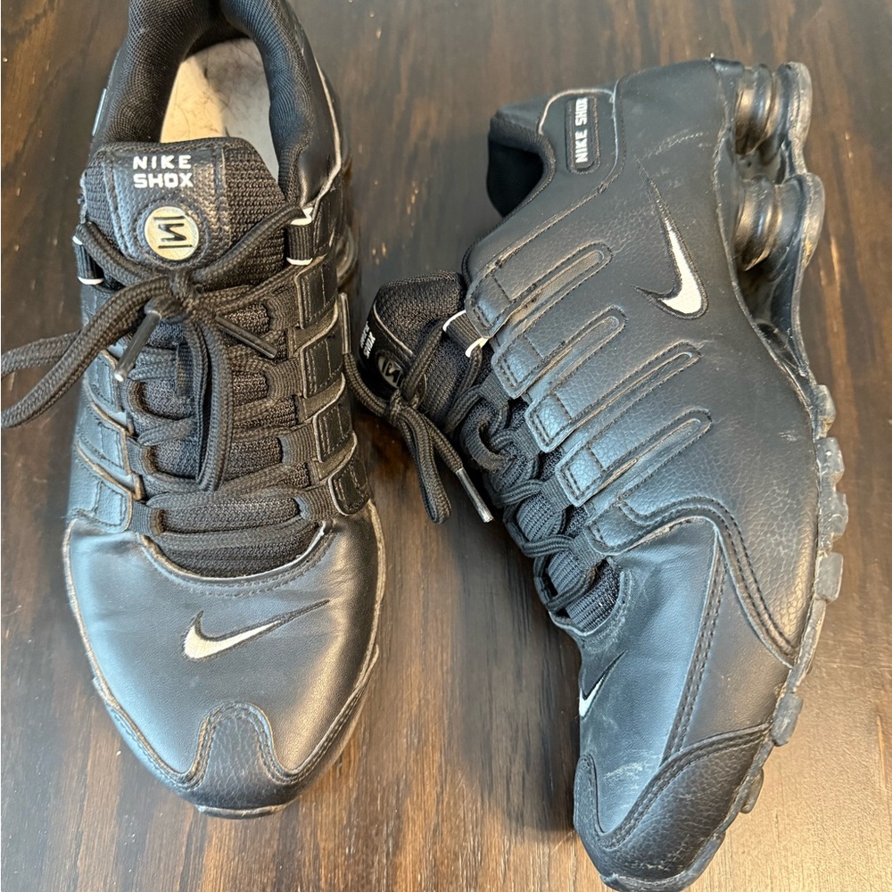 Nike Shox Men's Black Athletic Sneakers